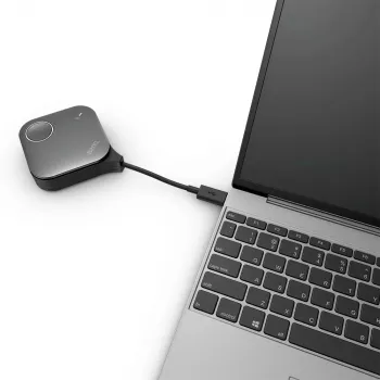 Belaidė pristatymo sistema BenQ InstaShow VS25 HDMI Stalinė, Wi‑Fi 6, iki 2400 Mbps, Išorinė antena, Juoda