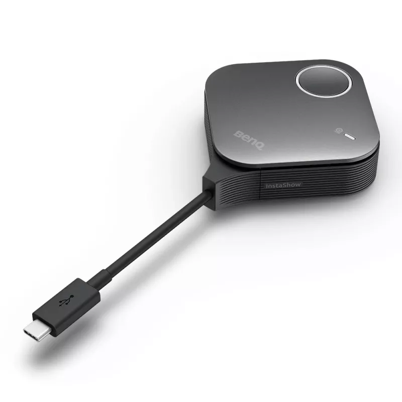 Belaidė pristatymo sistema BenQ InstaShow VS25 HDMI Stalinė, Wi‑Fi 6, iki 2400 Mbps, Išorinė antena, Juoda