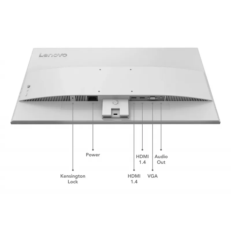 Lenovo L27-4C kompiuterio monitorius 68,6 cm (27 colių) 1920 x 1080 pikselių Full HD LCD pilkas