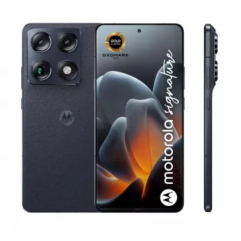Motorola signature 17.2 cm (6.78 col.) Dual SIM Android 16.0 5G USB Type-C 16 GB 512 GB 5200 mAh Tamsiai mėlynas
