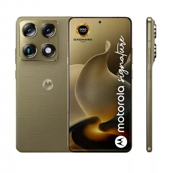 Motorola signature 17,2 cm (6,78 colio) Dual SIM Android 16.0 5G USB Type-C 16 GB 512 GB 5200 mAh auksinis