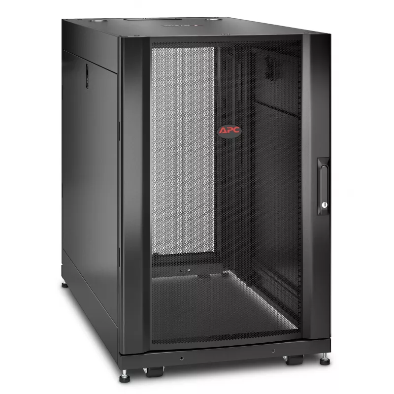 APC Netshelter SX, serverių spintos korpusas, 18U, juoda, 925 A x 600 P x 1070 G mm