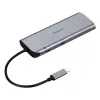Targus Dual Video Mobile Dock su 140W EPR pralaidumu, laidinis, USB 3.2 Gen 2 (3.1 Gen 2) Type-C, 140 W, 1000 Mbit/s, pilkas, 10 Gbit/s