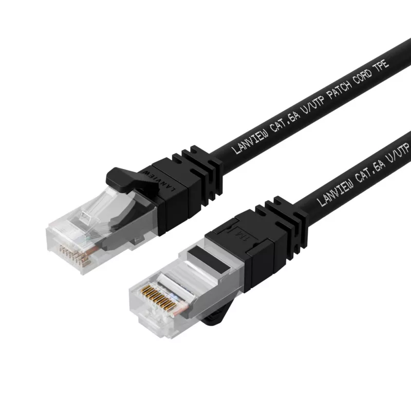 Lanview LV-SFTP6A30B tinklo kabelis Juodas 30 m S/FTP (S-STP)