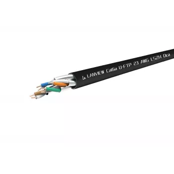Tinklo komutacinis kabelis Lanview LVN122433 — Cat6, neekranuotas, ilgis nenurodytas