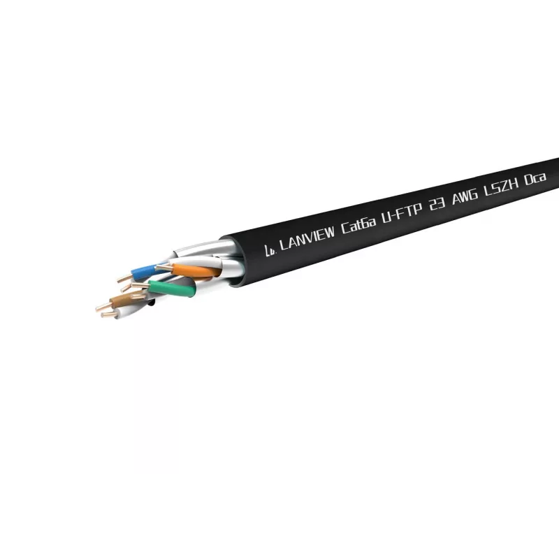 Tinklo komutacinis kabelis Lanview LVN122433 — Cat6, neekranuotas, ilgis nenurodytas