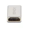 Lindy HDMI 2.1 mova-mova jungtis, HDMI 2.1, HDMI 2.1, sidabrinė
