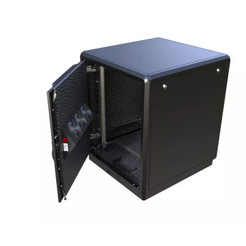 Lanview RDLAK16U758BL stovas 16U Juoda