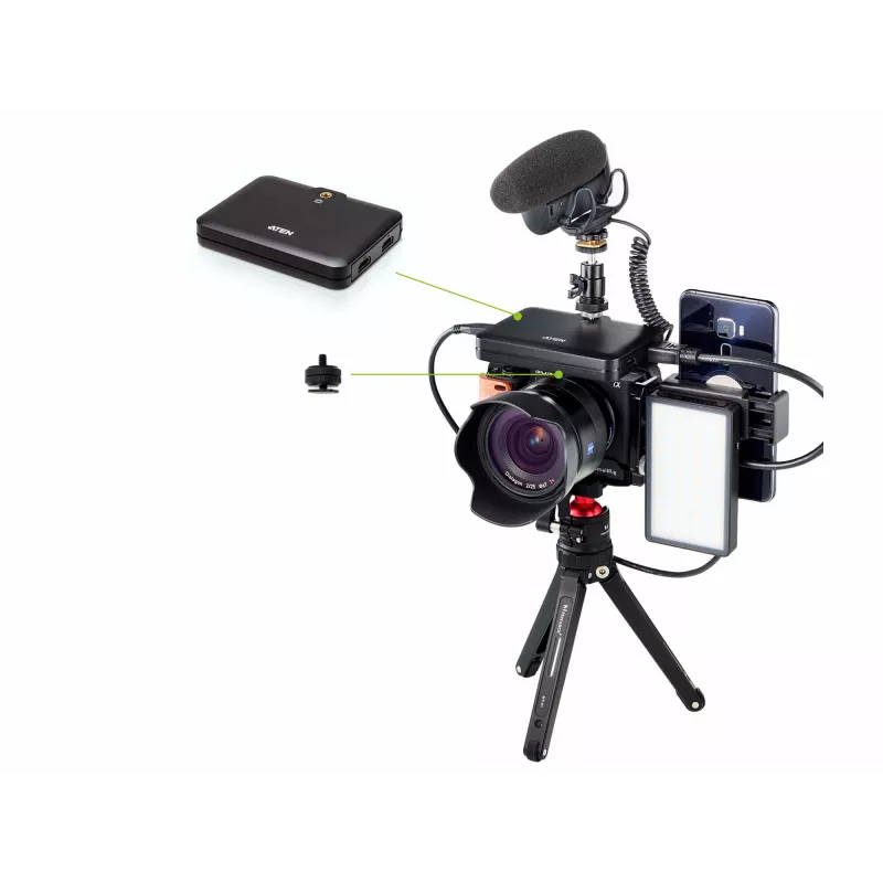 ATEN CAMLIVE™+ (HDMI į USB-C UVC vaizdo fiksavimas su PD3.0 maitinimo pralaidumu)