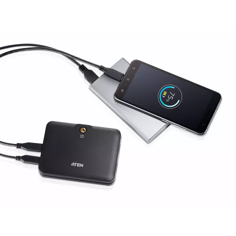 ATEN CAMLIVE™+ (HDMI į USB-C UVC vaizdo fiksavimas su PD3.0 maitinimo pralaidumu)