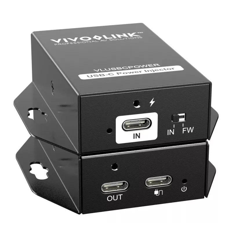 Valdymo procesorius VivoLink VLUSBCPOWER — maitinimo ir valdymo sąsaja USB-C sistemoms
