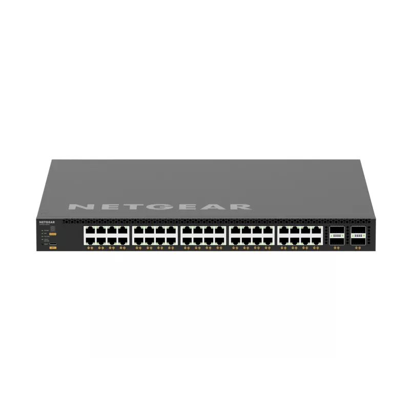 NETGEAR M4350-40X4C valdomas L3 10G Ethernet (100/1000/10000) maitinimas per Ethernet (PoE) 1U juodas