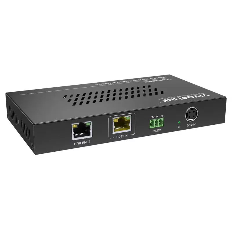 Vivolink vaizdo mastelio keitiklis VLSC242M, metalinis korpusas, HDCP 1.4/2.2, kintamoji srovė 110–230 V, 250×200×44 mm