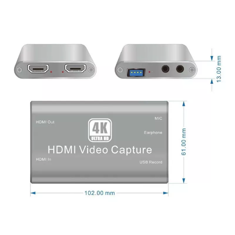 Vivolink VLCAPTURE1 vaizdo fiksavimo įrenginys HDMI