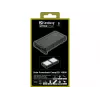 Sandberg Solar Powerbank CampLED 10000, 10000 mAh, programuojamas maitinimo šaltinis (PPS), 3,7 V, 15 W, juoda