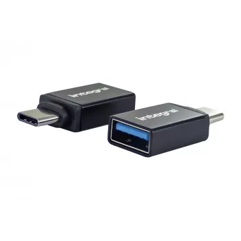 Integral USB3.0 TYPE-A TO TYPE-C KONVERTERIO ADAPTERIS – DVIPAKAS MAŽMENINĖJE PAKUOTĖJE