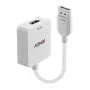 Lindy HDMI 18G į DisplayPort 1.2 keitiklis, 0,095 m, HDMI Type A (Standard), DisplayPort, Female, Male, tiesus