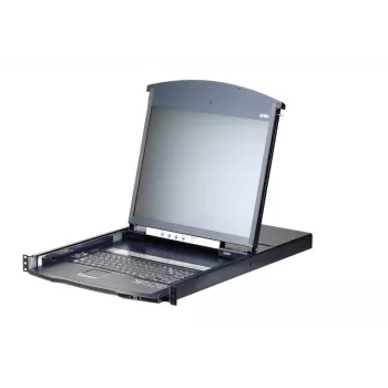 ATEN KL1108VN stovo konsolė 48,3 cm (19 colių) juoda 1U