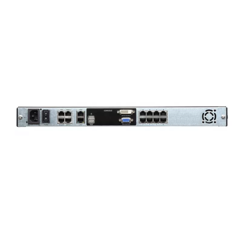 ATEN KL1108VN stovo konsolė 48,3 cm (19 colių) juoda 1U