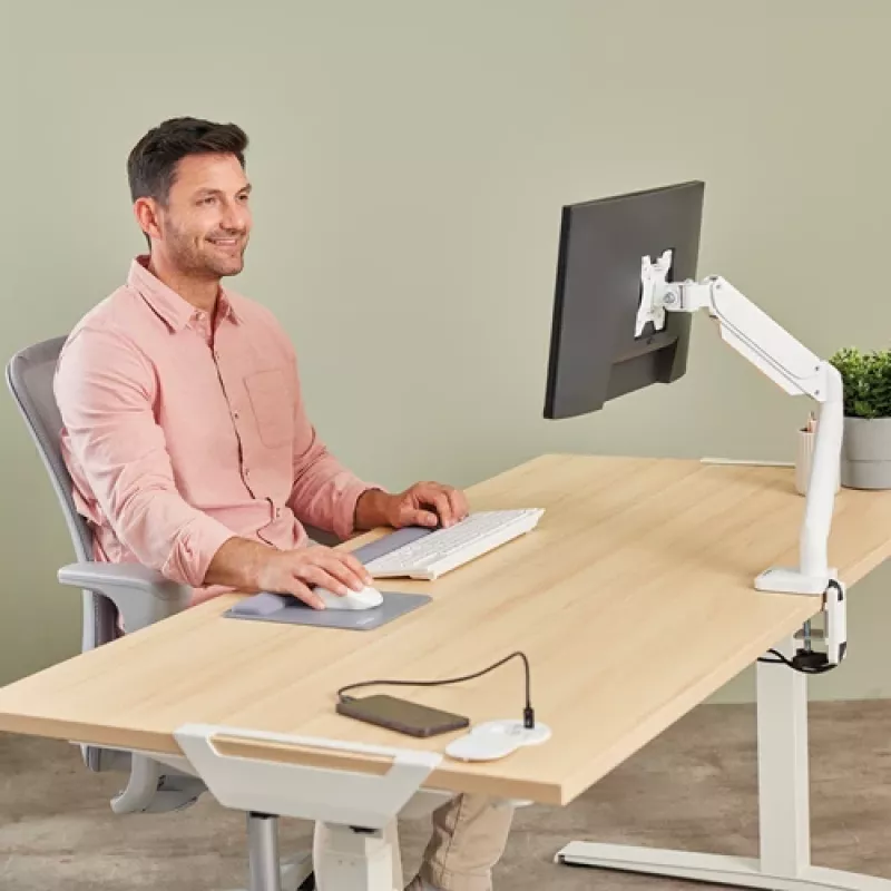 Fellowes 100137178 maitinimo ilgintuvas 2 m 1 kintamosios srovės lizdas (-ai) Vidaus patalpoms Balta
