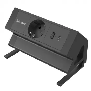 Fellowes 100137172 maitinimo ilgintuvas 2 m 1 kintamosios srovės lizdas(-ai) Patalpose Juoda