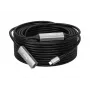 USB-C į USB-C aktyvus ilginimo kabelis EQUIP 10 m, USB 3.2 Gen 1 (5 Gbps), juodas