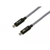USB-C į USB-C kabelis EQUIP 3,0 m — USB 3.2 Gen 2x2, 20 Gbps, PD 240 W, 4K@60 Hz, juodas
