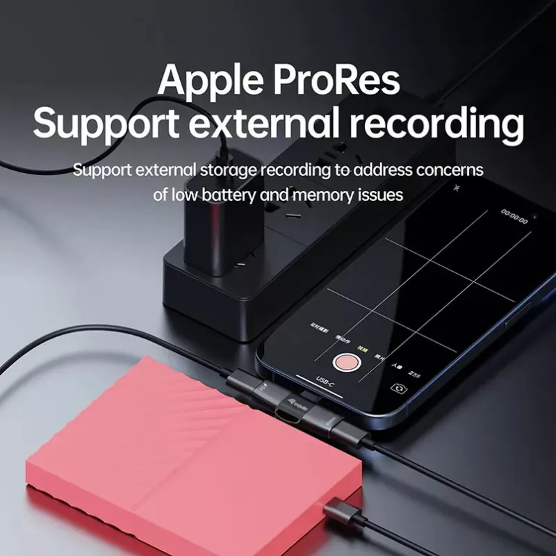 Adapter USB-C OTG 2-in-1 EQUIP 133479 — 100W PD, 10Gbps, 1x USB-C į 2x USB-C, pilkas
