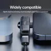 Adapter USB-C OTG 2-in-1 EQUIP 133479 — 100W PD, 10Gbps, 1x USB-C į 2x USB-C, pilkas