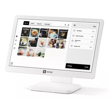 SumUp POS Lite & Solo 33 cm (13 colių) 1920 x 1080 pikseliai jutiklinis ekranas balta