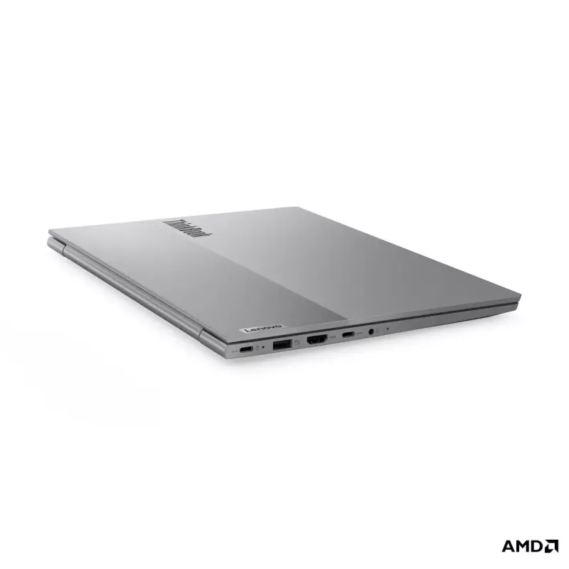 Nešiojamasis kompiuteris Lenovo ThinkBook 14 G9 AHP — 14 colių IPS WUXGA 1920x1200, AMD Ryzen 5 (6 branduoliai, 3,2–4,9 GHz), 16 GB DDR5, 512 GB NVMe, AMD Radeon 740M, Windows 11 Pro