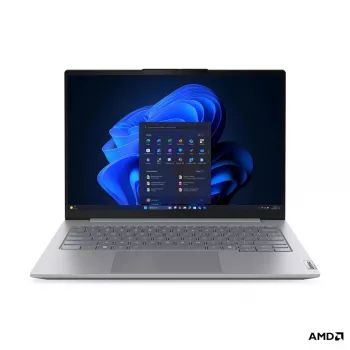 Nešiojamasis kompiuteris Lenovo ThinkBook 14 G9 AHP — 14 colių IPS WUXGA 1920x1200, AMD Ryzen 5 (6 branduoliai, 3,2–4,9 GHz), 16 GB DDR5, 512 GB NVMe, AMD Radeon 740M, Windows 11 Pro