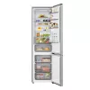 Laisvai pastatomas šaldytuvas LG GBBS322CPY 375 L, sidabrinis, šaldytuvo dalis 262 L / šaldiklio dalis 113 L, No Frost, LED ekranas