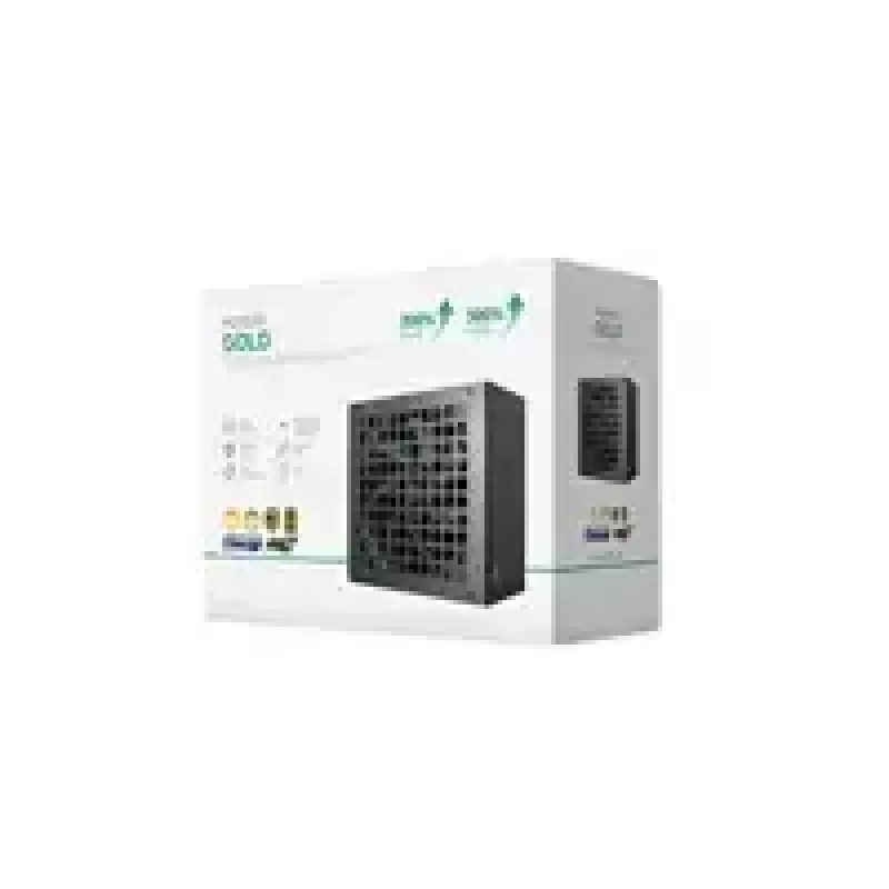 Maitinimo blokas DeepCool GAMERSTORM PQ750G 750W, 120mm ventiliatorius, Visiškai modulinis, 80+ Gold, ATX 3.1, juodas