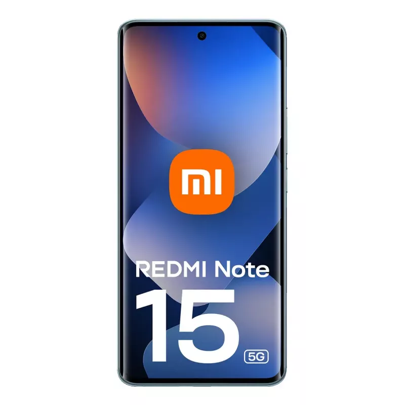 Išmanusis telefonas Xiaomi Redmi Note 15 5G — 6,77 col. FHD+ ekranas, Qualcomm Snapdragon 6 Gen 3, 8 GB RAM, 128 GB, 108 MP, 5520 mAh, Mėlyna