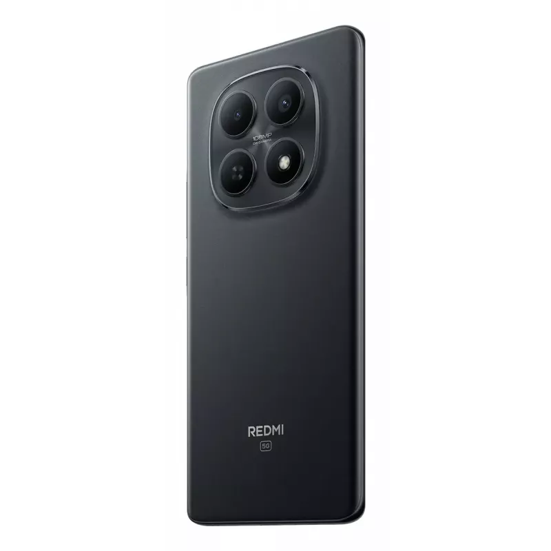 Išmanusis telefonas Xiaomi Redmi Note 15 5G, 6,77 col. (17,2 cm), 8 GB RAM, 128 GB, 108 MP triguba kamera, 5520 mAh, juoda
