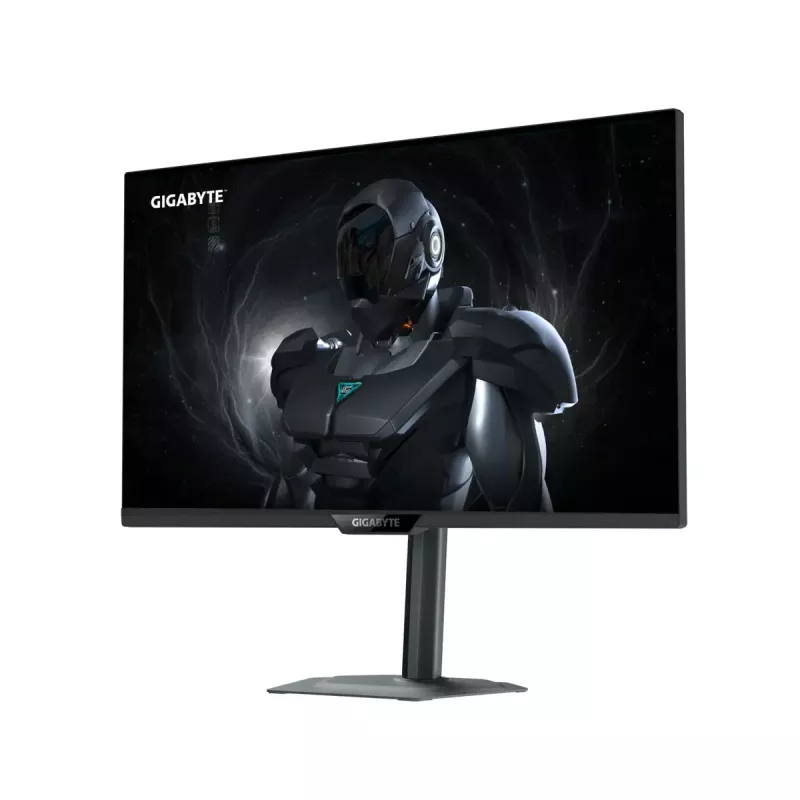 27 colių GIGABYTE G27UP 4K UHD žaidimų monitorius — 3840x2160, dviejų režimų 4K160Hz/FHD320Hz, 1 ms, 400 cd/m², HDR10, HDMI 2.1, DisplayPort 1.4