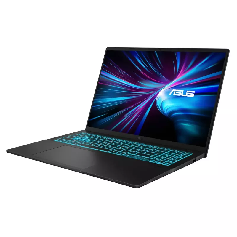 Nešiojamas kompiuteris ASUS V3607VP-RP020W V16 — 16 colių WUXGA (1920×1200) Anti-glare, Intel Core 7 10 branduolių 2.5/5.2GHz, 16GB DDR5, NVMe PCIe4 SSD + 1TB H-HDD, RTX 5070 8GB GDDR7, WIN11 Home