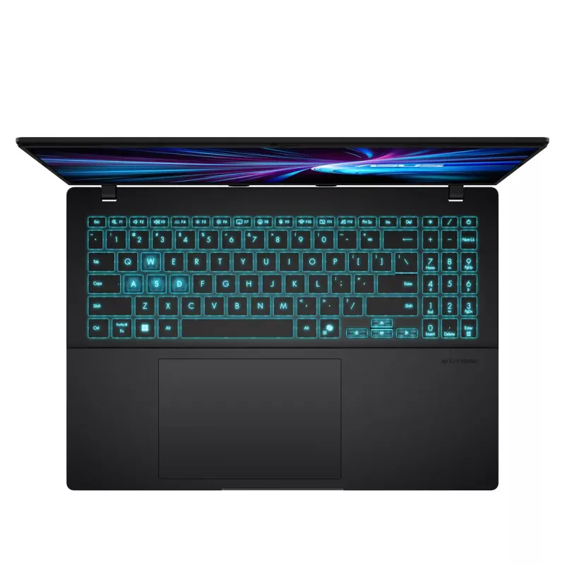 Nešiojamas kompiuteris ASUS V3607VP-RP020W V16 — 16 colių WUXGA (1920×1200) Anti-glare, Intel Core 7 10 branduolių 2.5/5.2GHz, 16GB DDR5, NVMe PCIe4 SSD + 1TB H-HDD, RTX 5070 8GB GDDR7, WIN11 Home