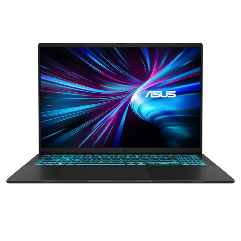 Nešiojamas kompiuteris ASUS V3607VP-RP020W V16 — 16 colių WUXGA (1920×1200) Anti-glare, Intel Core 7 10 branduolių 2.5/5.2GHz, 16GB DDR5, NVMe PCIe4 SSD + 1TB H-HDD, RTX 5070 8GB GDDR7, WIN11 Home