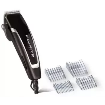 Plaukų kirpimo mašinėlės Rowenta TN1603F0 juoda sidabrinė 1 mm iki 1,4 cm