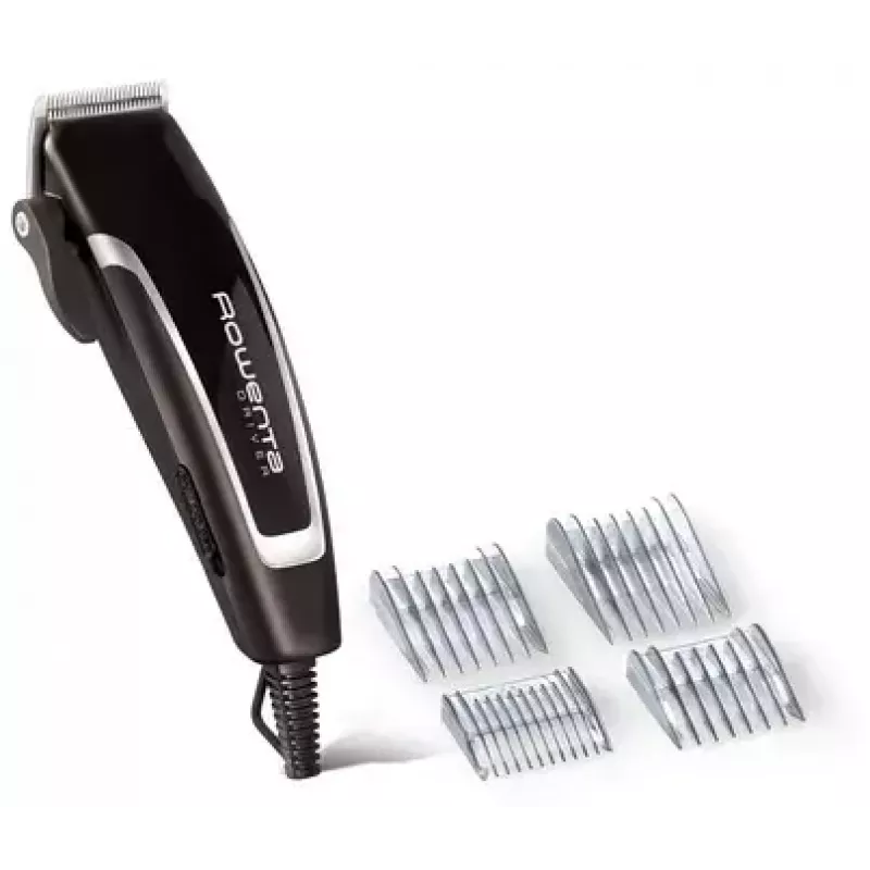 Plaukų kirpimo mašinėlės Rowenta TN1603F0 juoda sidabrinė 1 mm iki 1,4 cm