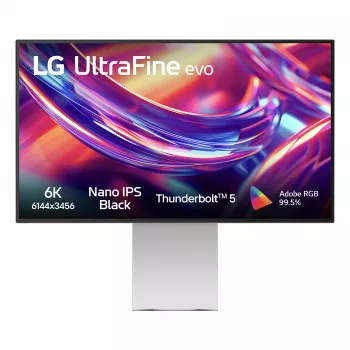 LG 32U990A-S kompiuterio monitorius 81,3 cm (32 colių) 6144 x 3456 pikselių 6K Ultra HD LCD pilkas