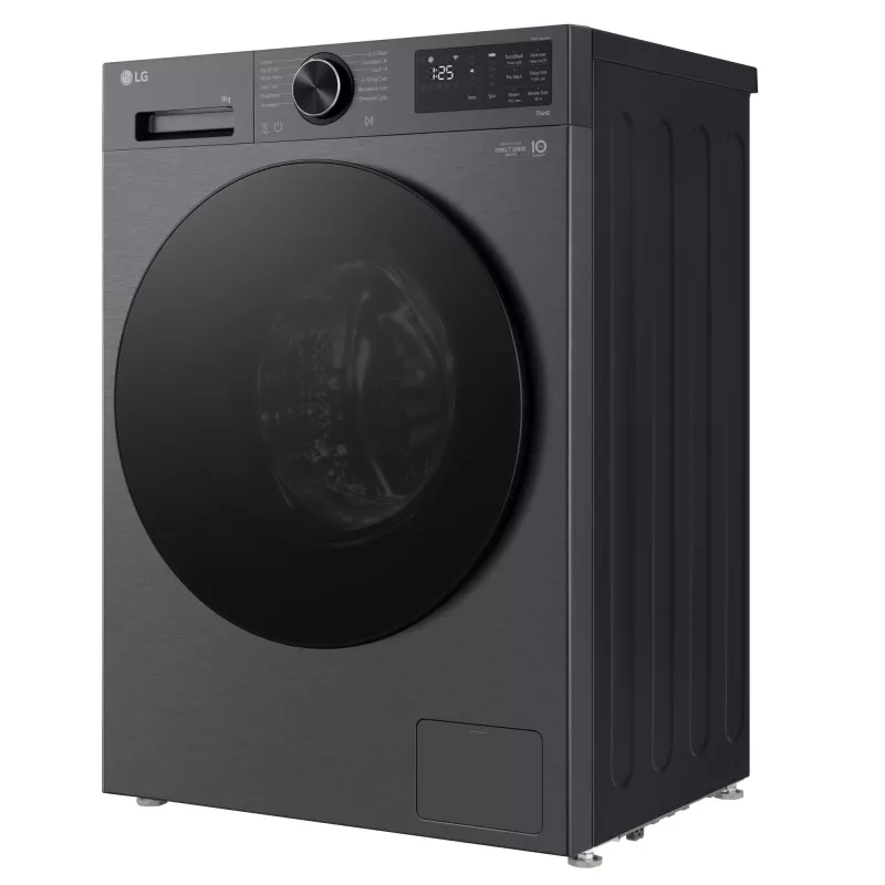 LG F2X50S9TBB skalbimo mašina priekinis įdėjimas 9 kg 1170 aps./min. juoda