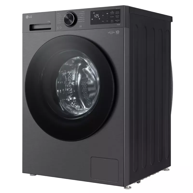 LG F4X5011TBB , A, priekinis pakrovimas, skalbimo talpa 11 kg, gylis 56,5 cm, 1400 aps./min., juoda skalbimo mašina priekinis pakrovimas 1351 aps./min.