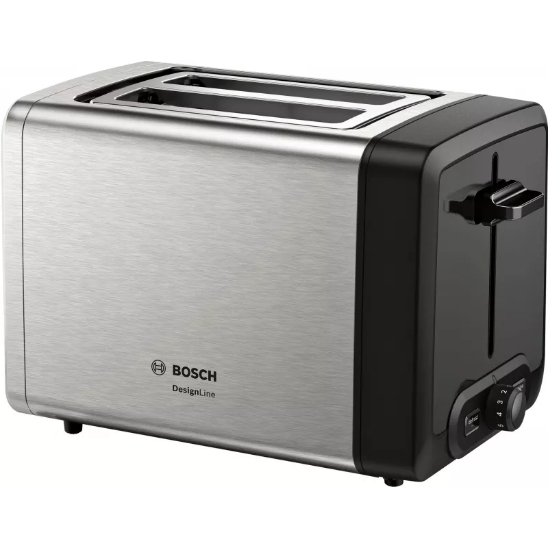 Bosch TAT4P420 skrudintuvas 2 riekėms 970 W Juoda, Nerūdijantis plienas