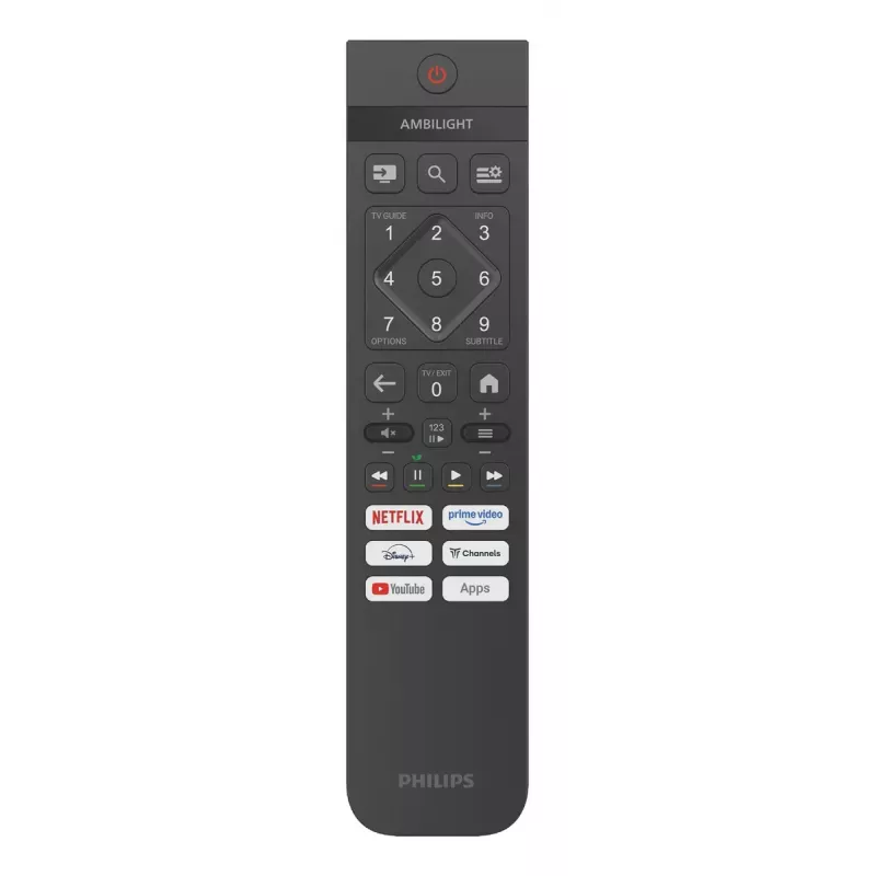 LED LCD televizorius Philips 32PHS6050/12 32 coliai (81,3 cm) HD+ Išmanusis televizorius Wi‑Fi Titan OS Juoda 1366×768
