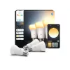 Philips Hue WA 810 A60 3P EU | E27 | 6 W | Šilta iki šalta balta šviesa | Bluetooth, Zigbee