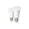 Philips Hue W 810 A60 2P EU | E27 | 7 W | Šilta balta iki šaltos baltos šviesa | Bluetooth, Zigbee