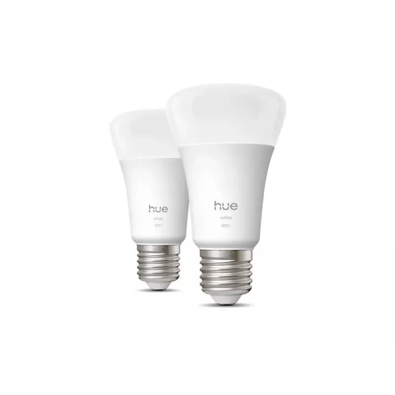 Philips Hue W 810 A60 2P EU | E27 | 7 W | Šilta balta iki šaltos baltos šviesa | Bluetooth, Zigbee